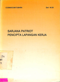 Sarjana Patriot Pencipta Lapangan Kerja