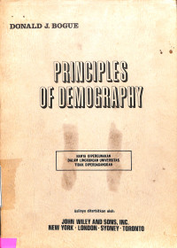 Principles of Demography