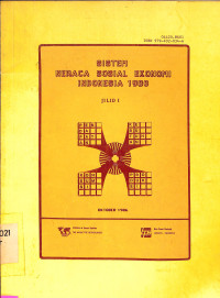 Sistem Neraca Sosial Ekonomi Indonesia 1980 Jilid I