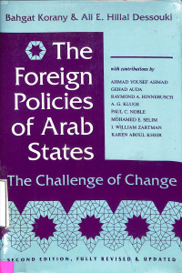 The Foreign Policies of Arab States. The Challenge of Change