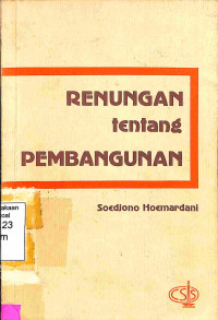 Renungan Tentang Pembangunan