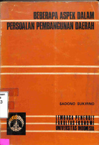 Beberapa Aspek dalam Persoalan Pembangunan Daerah