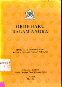 Orde Baru Dalam Angka