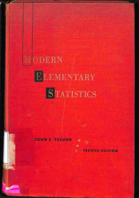 Modern Elementary Statistics