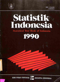 Statistik Indonesia-Statistical Year Book of Indonesia 1990