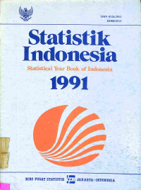 Statistik Indonesia-Statistical Year Book of Indonesia 1991