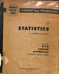 Theory and Problems of Statistics