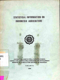 Statistical Information on Indonesia Agriculture