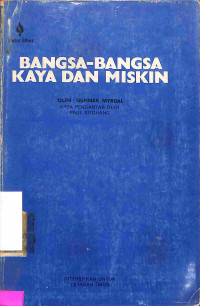 Bangsa-bangsa Kaya dan Miskin