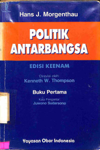 Politik Antarbangsa ; Buku Pertama