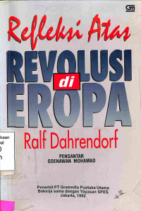 Refleksi Atas Revolusi di Eropa