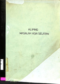 Kliping Masalah Asia Selatan