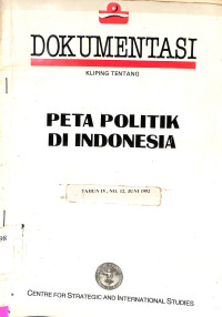 Peta Politik di Indonesia