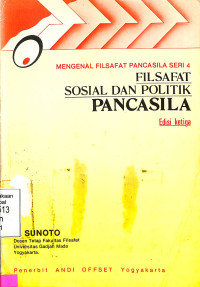 Filsafat Sosial dan Politik Pancasila