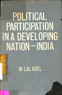 Political Participation in a Developing Nation-India