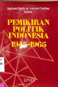 Pemikiran Politik Indonesia 1945-1965