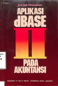 Aplikasi dBase II Pada Akuntansi