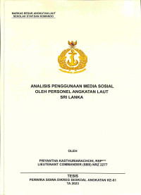 Analisis Pengunaan Media Sosial Oleh Personel Angkatan Laut Sri Lanka