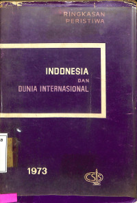 Indonesia dan Dunia Internasional (1973)