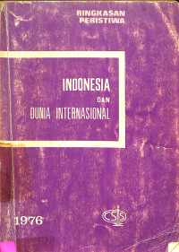 Indonesia dan Dunia Internasional (1976)