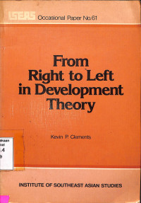 From Right to Left in Development Theory