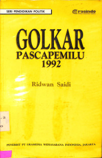 Golkar Pasca Pemilu 1992