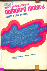 Chilton's Repair and Tune-Up Guide Outboard Motors Under 30 Horsepower