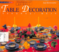 Table decoration (dekorasi meja)