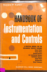 Handbook of Instrumentation and Controls