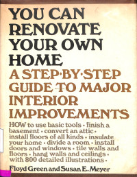 You Can Renovate Your Own Home