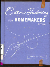 Custom Tailoring For Homemakers