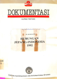 HUBUNGAN JEPANG-INDONESIA 1992