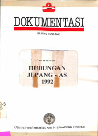 Hubungan Jepang - AS 1992