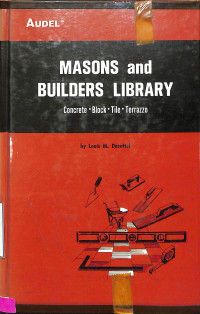 MASONS AND BUILDERS LIBRARY