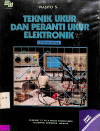 Teknik Ukur Dan Peranti Ukur Elektronik