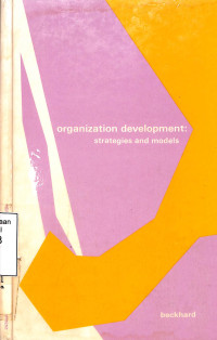 Organization development strategies and models