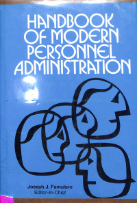 Handbook Of Modern Personnel Administration