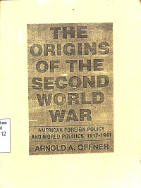 The Origins Of The Second World War