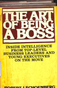 The Art Of Being A Boss