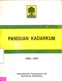 Panduan Kadarkum 1996/1997