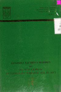 LAW OF THE REPUBLIC OF INDONESIA NUMBER 1 YEAR 1995 ON LIMITED LIABILITY COMPANY