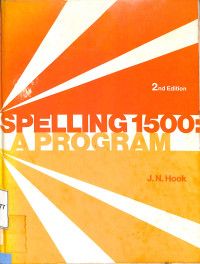 Spelling 1500: A Program