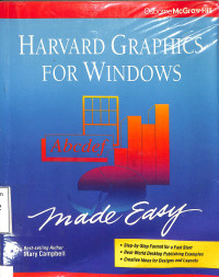 Harvard Graphics For Windows Made Easy