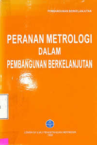 peranan metrologi dalam pembangunan berkelanjutan