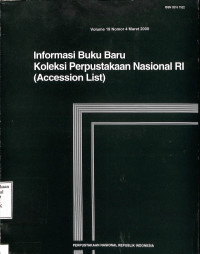 Informasi Buku Baru Koleksi Perpustakaan Nasional RI (Accession List)