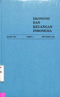 EKONOMI DAN KEUANGAN INDONESIA