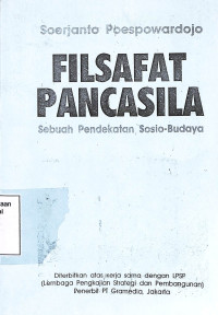 Filsafat Pancasila Sebuah Pendekatan Sosio Budaya