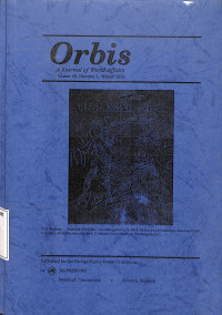 Orbis A Journal Of World Affairs