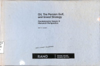 Oil, the Persian Gulf, and Grand Strategy