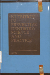 Nutrition in Preventive Dentisry : Science and Practice